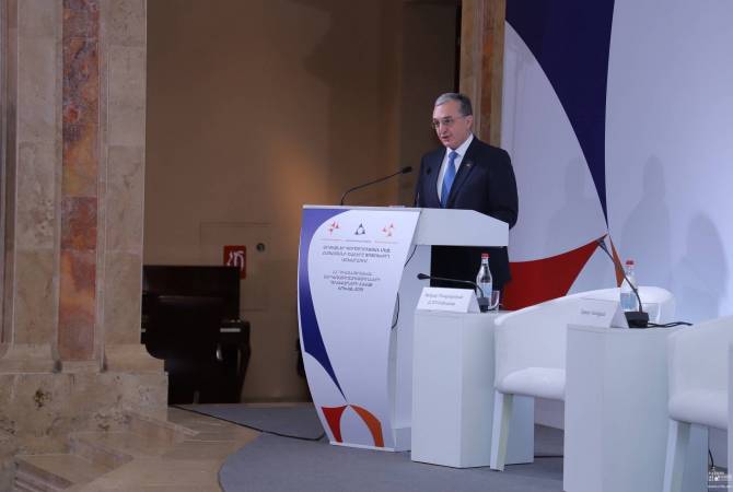 Суверенитет, Панармянство, Взаимодействие — три главных принципа внешней политики: глава МИД Армении
