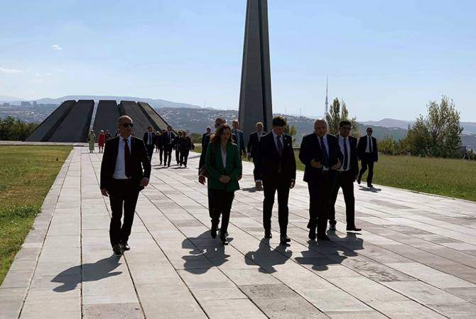 Глава Риксдага Швеции воздал дань уважения памяти жертв Геноцида армян