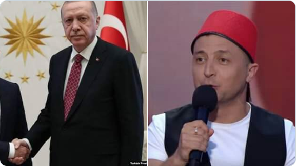Президент Зеленский в прошлом Эрдогана называл «усатым тараканом»: видео