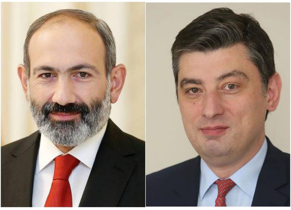 Никол Пашинян провел телефонный разговор с новоизбранным премьер-министром Грузии Георгием Гахарией