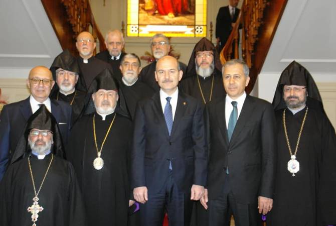 Эрдоган встретился с местоблюстителем Армянского Константинопольского Патриарха