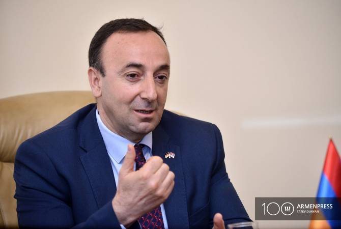 «Мой шаг» представил главе парламента законопроект о прекращении полномочий Грайра Товмасяна