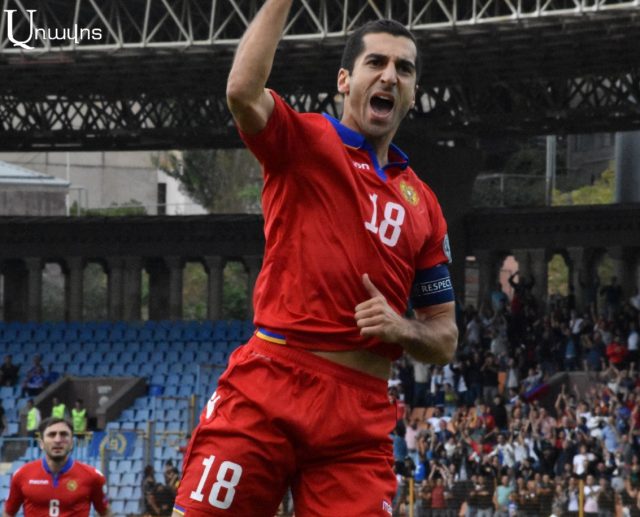 Победа сборной Армении над сборной Боснии и Герцеговины: фоторяд