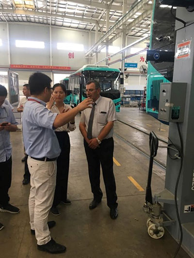 Вернувшийся из Китая вице-мэр Гюмри поделился подробностями приобретения городом бесшумных электроавтобусов