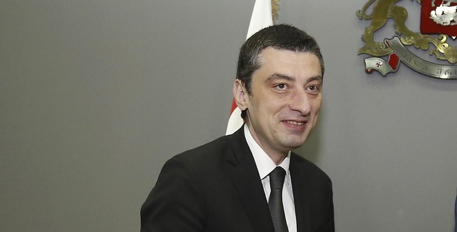Глава МВД Грузии Георгий Гахария официально представлен на пост премьер-министра Грузии