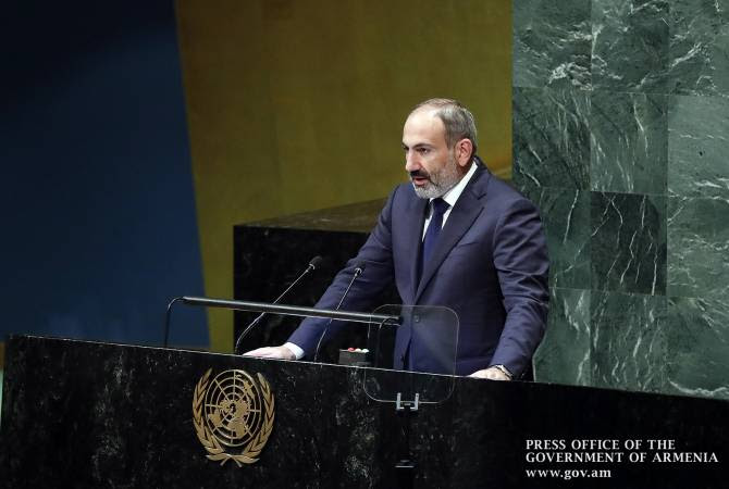 Никол Пашинян выступит на 74-ой сессии Генассамблеи ООН