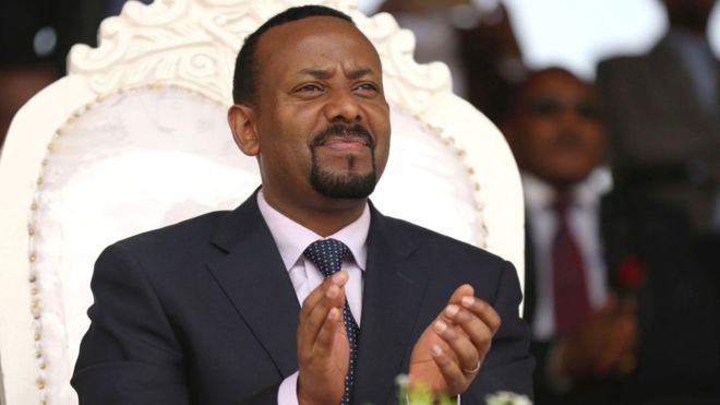 Премьер Эфиопии Абий Ахмед Али стал лауреатом Нобелевской премии мира за 2019г