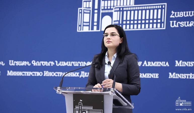 МИД Армении ответил на скандальное заявление Алиева об «отсутствии» понятия «народ Нагорного Карабаха»