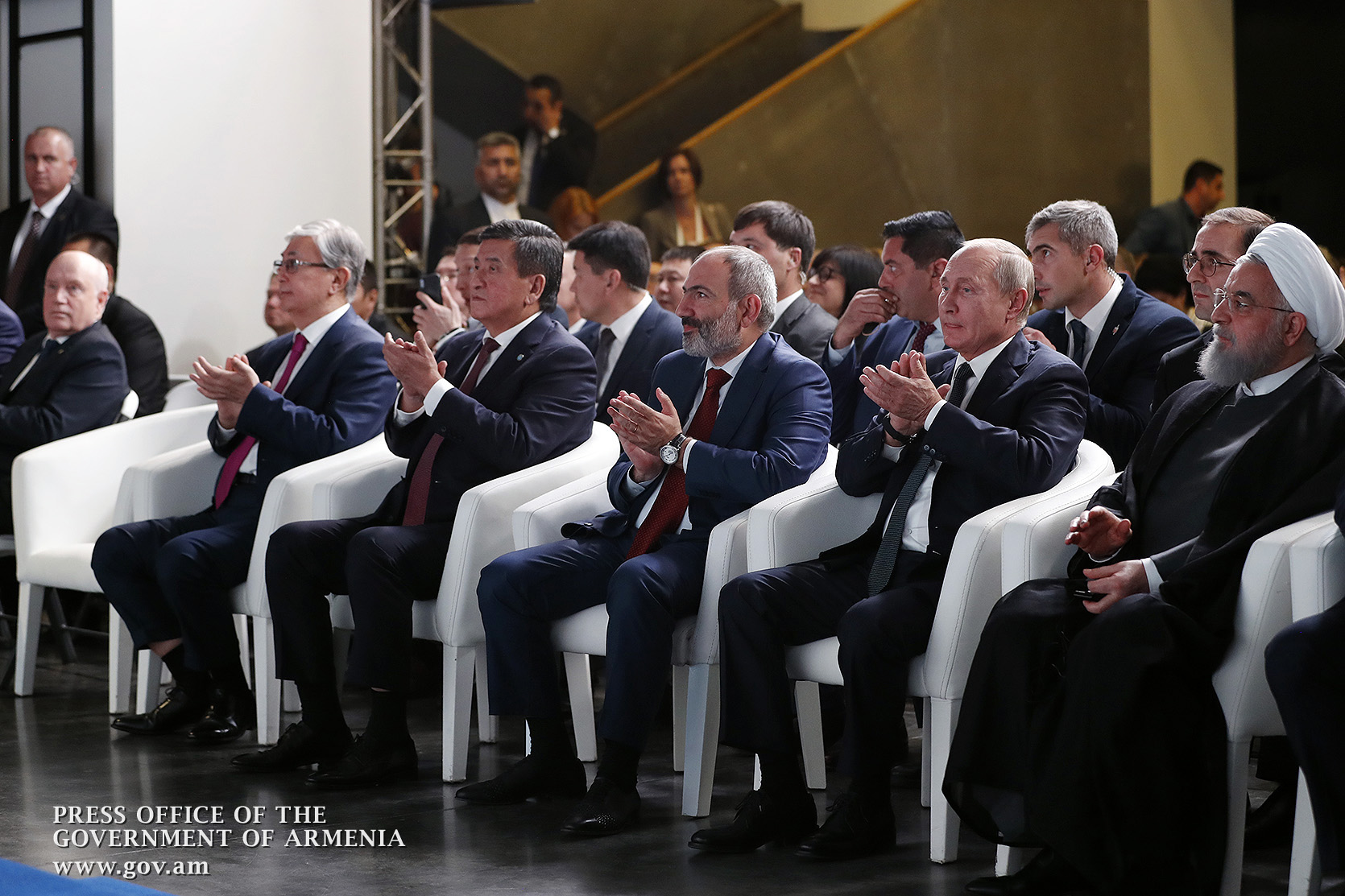 Никол Пашинян представил декларацию, принятую по итогам международного форума “Транзитный потенциал евразийского континента”