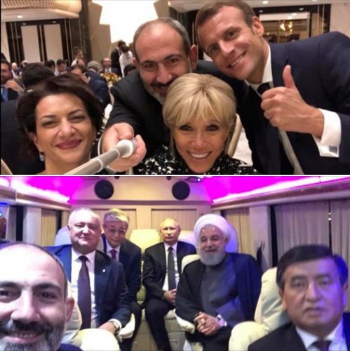 Посол Франции: многовекторная дипломатия Армении, проиллюстрированная в селфи (и с юмором) самим Николом Пашиняном