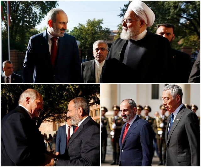 Лидеры семи стран – в Ереване