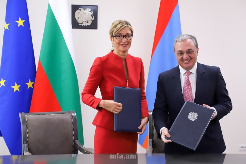 Армения и Болгария подписали два важных документа