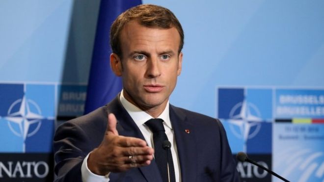 Президент Франции: сейчас мы имеем дело с НАТО, у которого отмер мозг