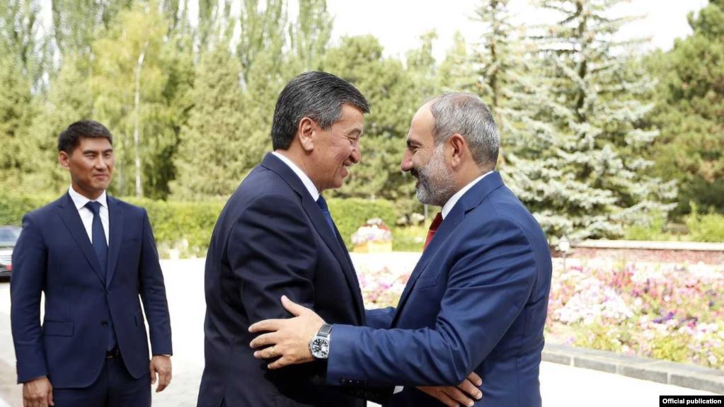 Никол Пашинян посетит Кыргызстан с рабочим визитом