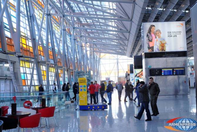 Число обслуживаемых в ереванском аэропорту «Звартноц» пассажиров превысит 3 млн