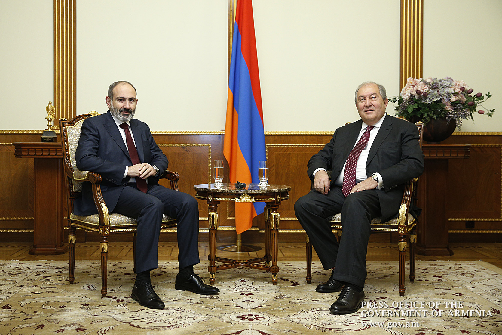 Президент и премьер-министр Армении обсудили вопросы развития страны