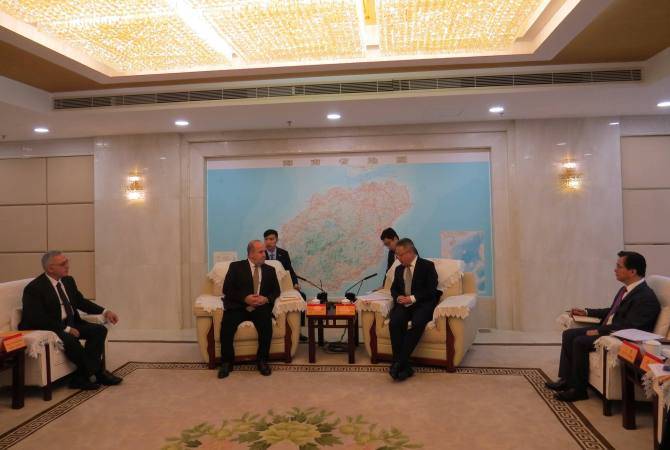Марз Ширак Армении и китайская провинция Хайнань подписали меморандум