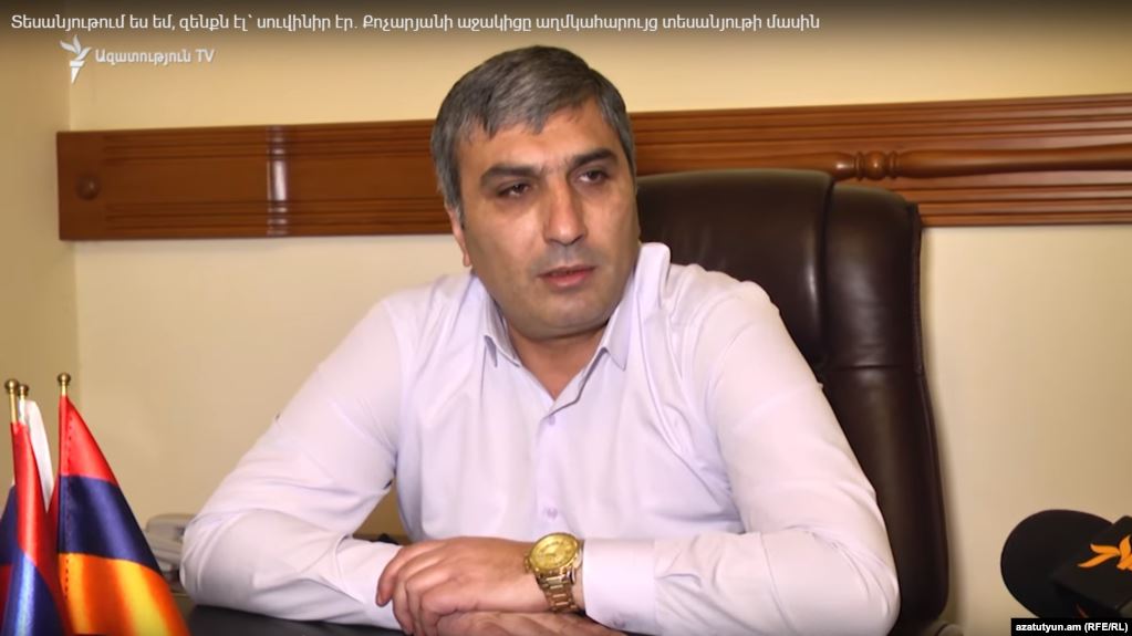Объявивший себя сторонником Кочаряна задержан по обвинению в попытке подкупа потерпевшего