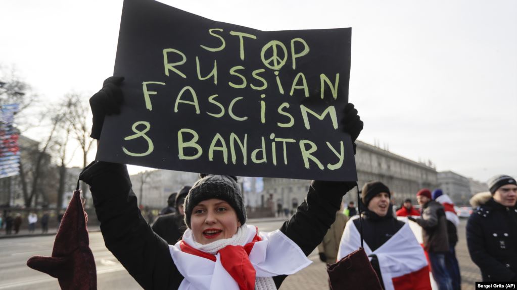 LIVE. В Беларуси проходит акция протеста против «интеграции» с Россией
