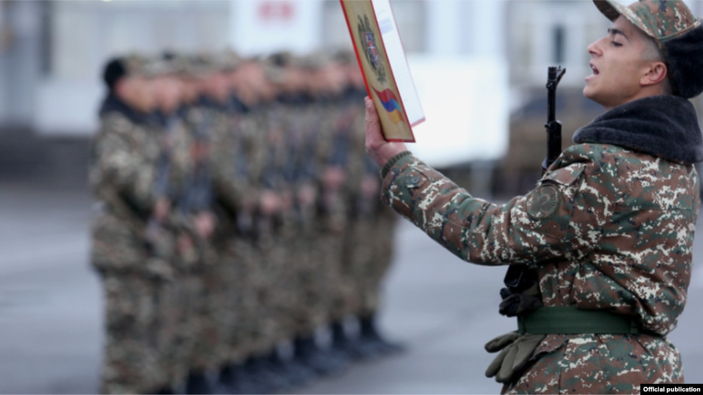 В Армении стартовал зимний призыв в армию