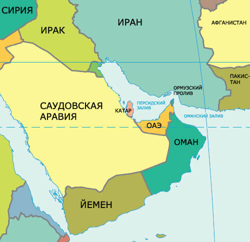 Россия, Китай и Иран начали совместные учения в Оманском заливе