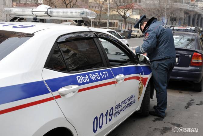 1 января выявлены 56 нетрезвых водителей: Полиция Армении