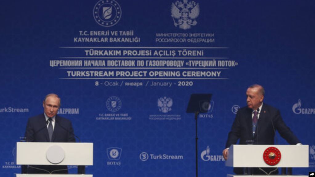 Эрдоган и Путин призвали США и Иран к дипломатическому урегулированию