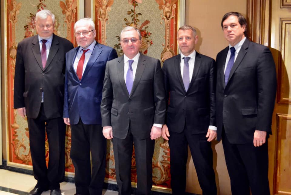 Глава МИД Армении в Женеве встретился с сопредседателями Минской Группы ОБСЕ