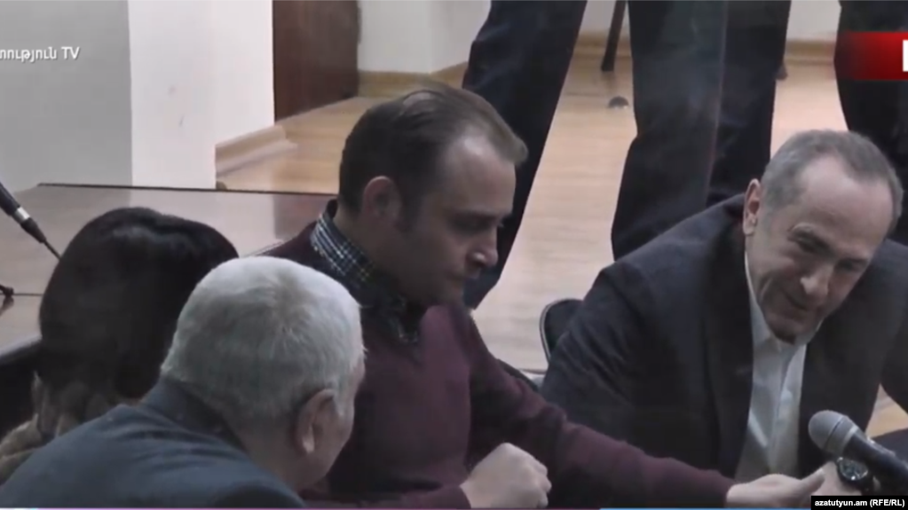 Заседание по делу Кочаряна и других отложено։ в отношении адвоката Юрия Хачатурова применена судебная санкция