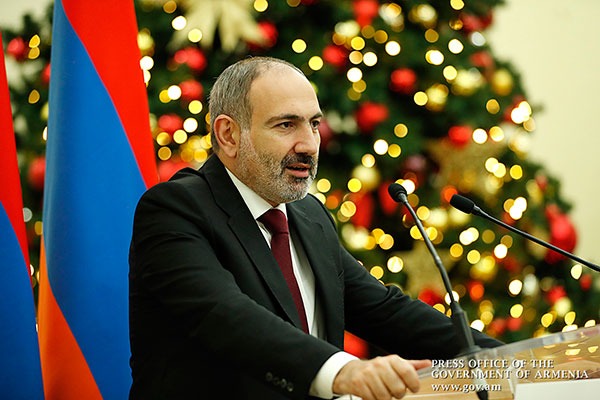 Никол Пашинян представил финансовые результаты новогодних расходов