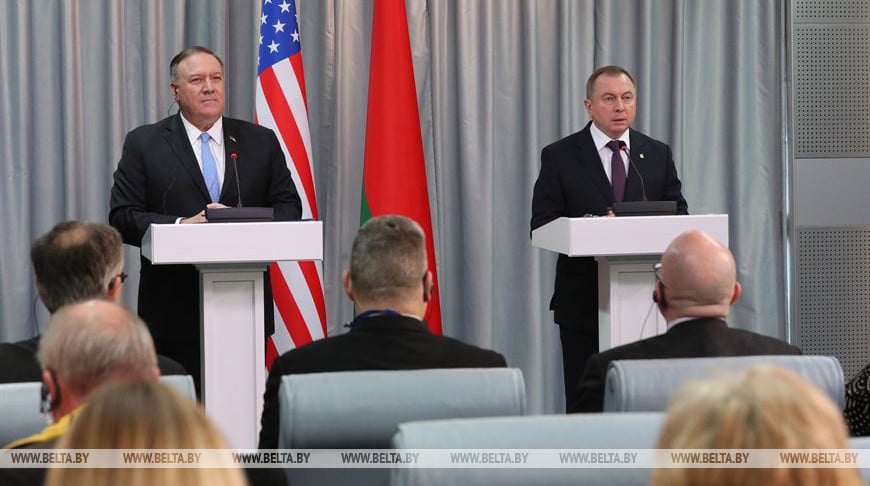США и Беларусь приближаются к отмене санкций։ Майк Помпео в Минске — видео