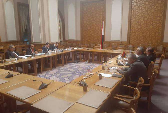 В Каире состоялись политические консультации между МИД Армении и Египта