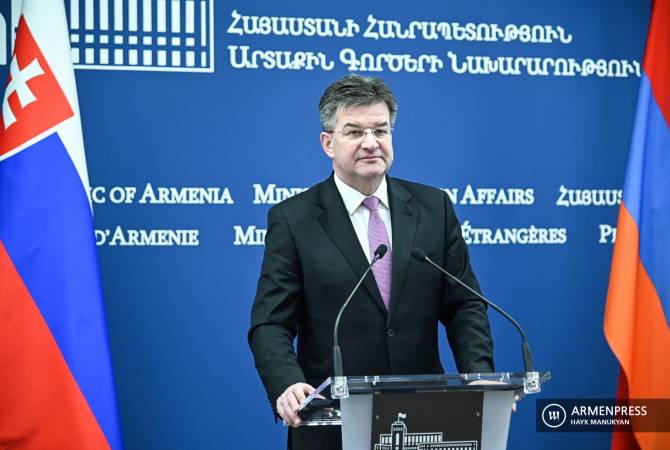 Словакия ожидает более тесного сотрудничества с Арменией в ряде сфер: Мирослав Лайчак