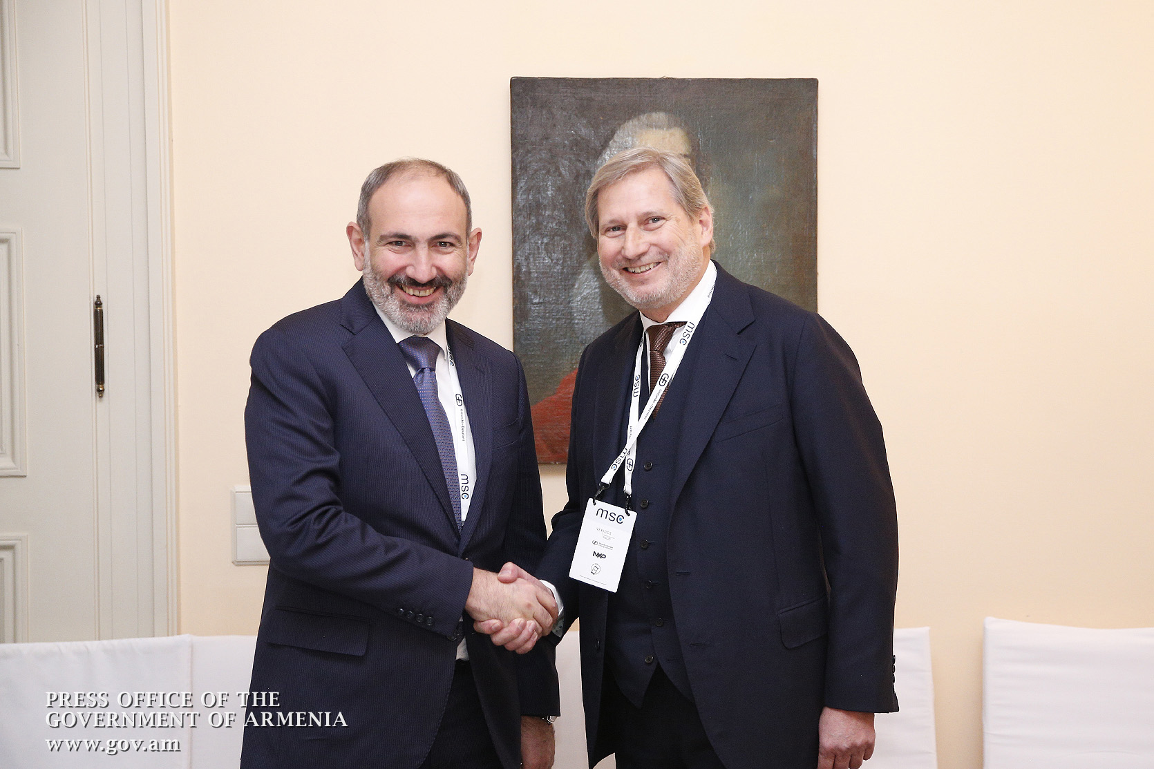 Инвестиционный форум ЕС-Армения состоится в Люксембурге: Никол Пашинян встретился с Йоханнесом Ханом