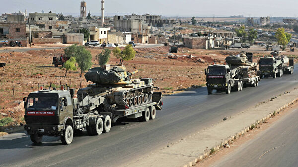 Около 200 единиц турецкой военной техники вошли в Сирию։ Al Arabiya