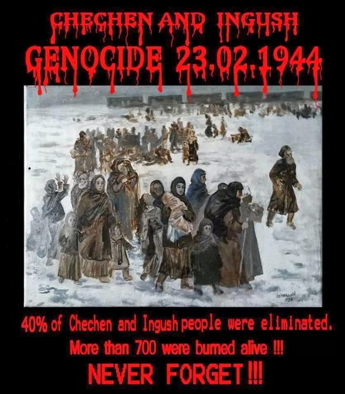 Сегодня 76-ая годовщина преступления против человечности — день депортации чеченцев и ингушей