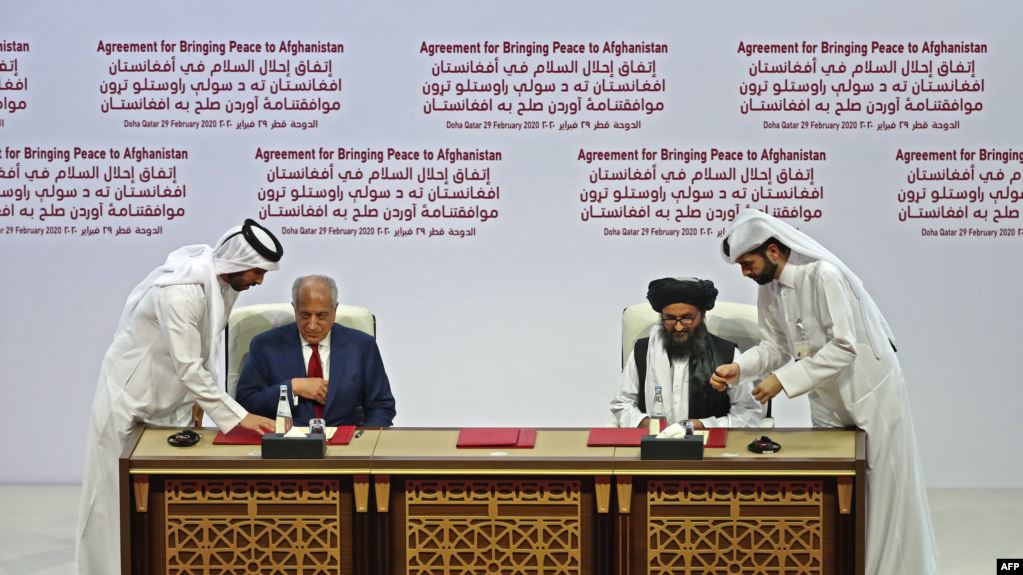 США и «Талибан» в Дохе подписали историческое соглашение о мире после 19 лет войны