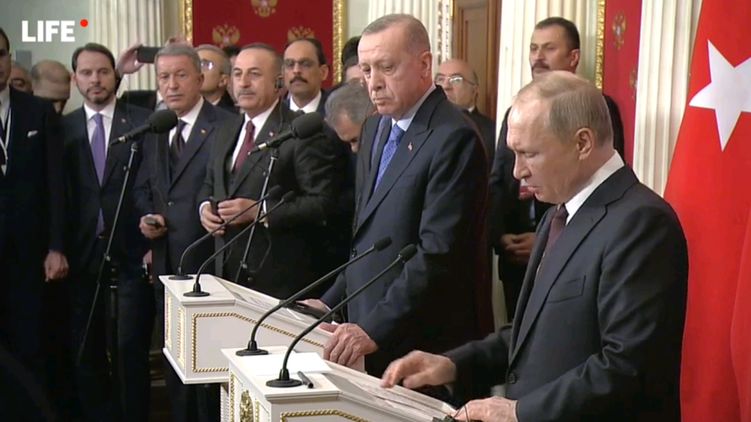 Эрдоган и Путин пытаются «повторить» историю