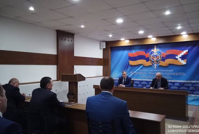 Бако Саакян провел совещание в СНБ Арцаха по вопросам предотвращения эпидемии
