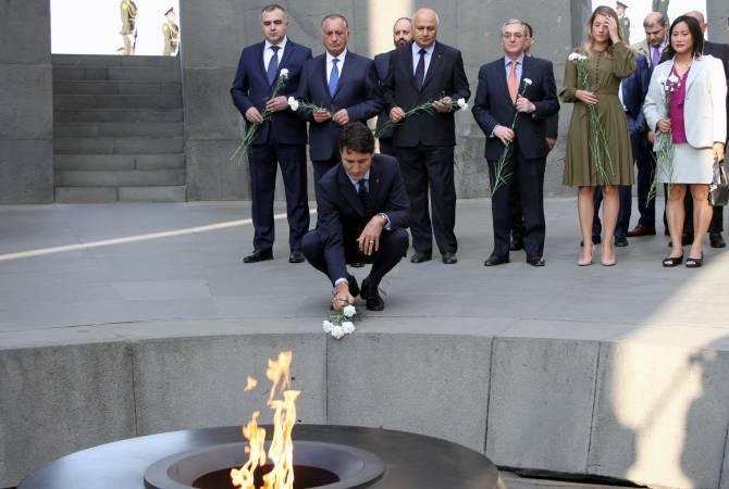 Джастин Трюдо: мы никогда не должны забывать жертв Геноцида армян