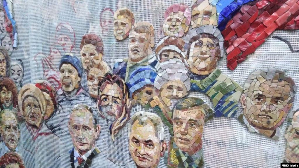 Главный храм ВС РФ украсит мозаика с Путиным, Матвиенко, Патрушевым, Шойгу и Сталиным