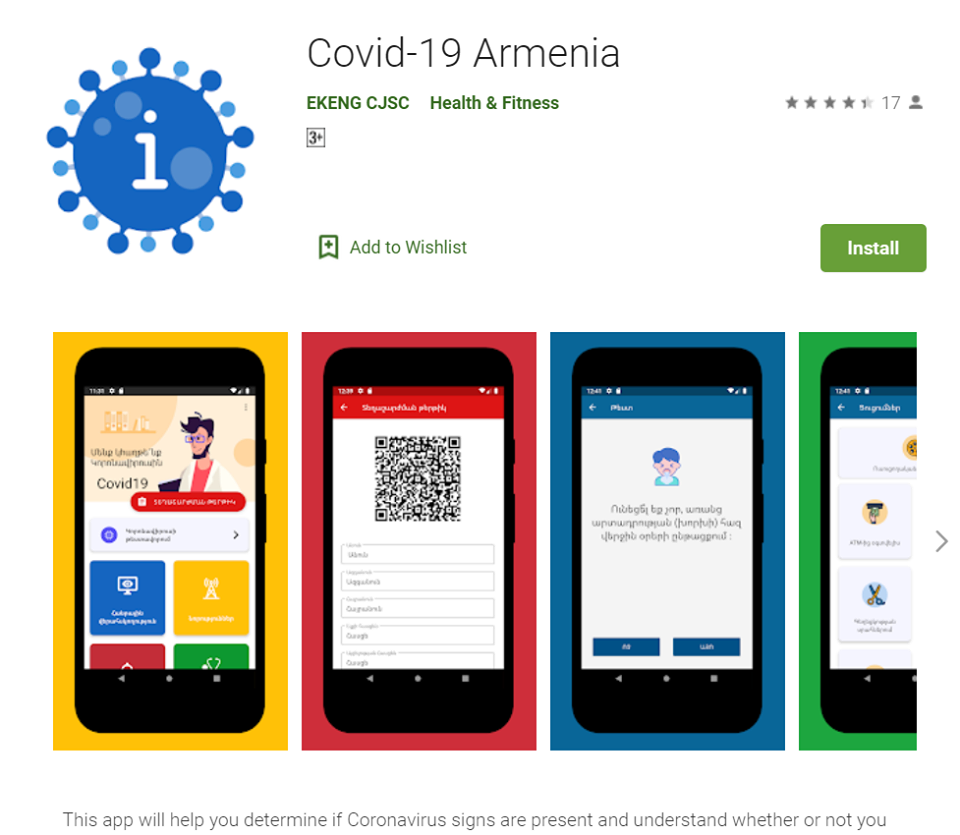 Тигран Авинян представил приложение Covid-19 Armenia: прежнее AC19 более не действует