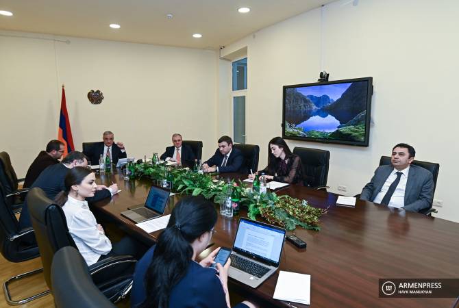 Мгер Григорян и Зограб Мнацаканян провели видеовстречу с еврокомиссаром Оливером Варге
