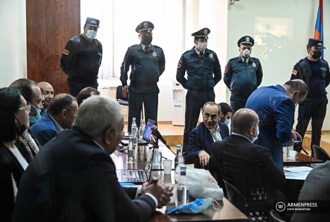 Вердикт по ходатайству о мере пресечения Кочаряна будет оглашен судом 13 мая
