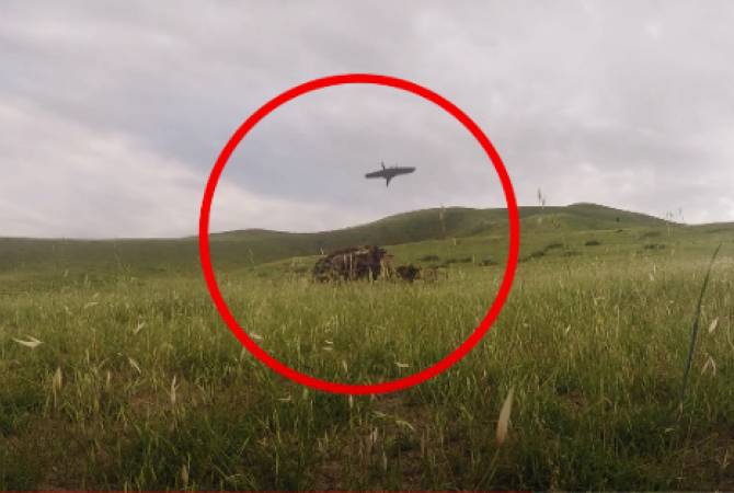 В Армии Oбороны Арцаха ударный беспилотник прошел успешное испытание: видео