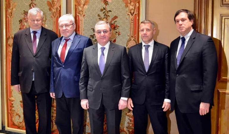 Глава МИД Армении и сопредседатели МГ ОБСЕ обсудили перспективы визитов в регион и встреч министров