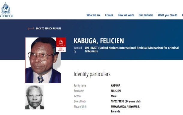 Во Франции арестован 84-летний Фелисьен Кабуга — один из организаторов геноцида в Руанде