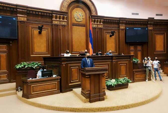 Генпрокурор Армении в парламенте представил ходатайство о предъявлении обвинения Царукяну