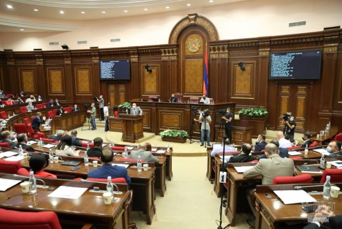 Национальное Собрание единогласно приняло проект изменений в Конституцию в первом чтении