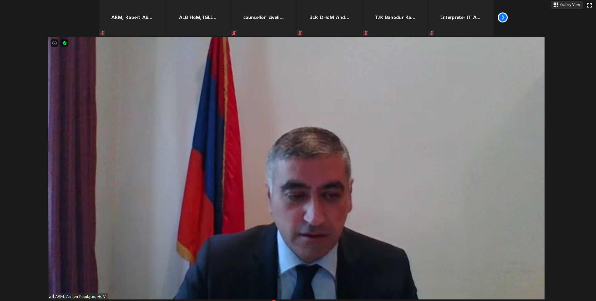 Заявление посла Армении в ОБСЕ: «Поощрение безнаказанности преступлений на почве ненависти в Азербайджане»